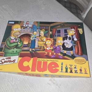 The Simpsons Clue Game 2nd Edition Complete